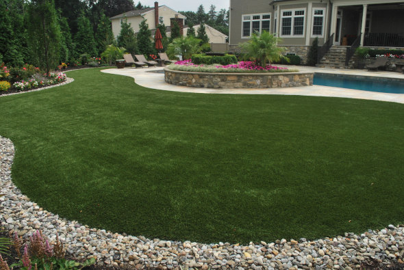 Artificial grass lawn in Los Angeles and Southern California